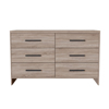 Liberta - Maison MILKY Komota Sonoma me 6 Surtaria 120x39.5x75cm 09-1426