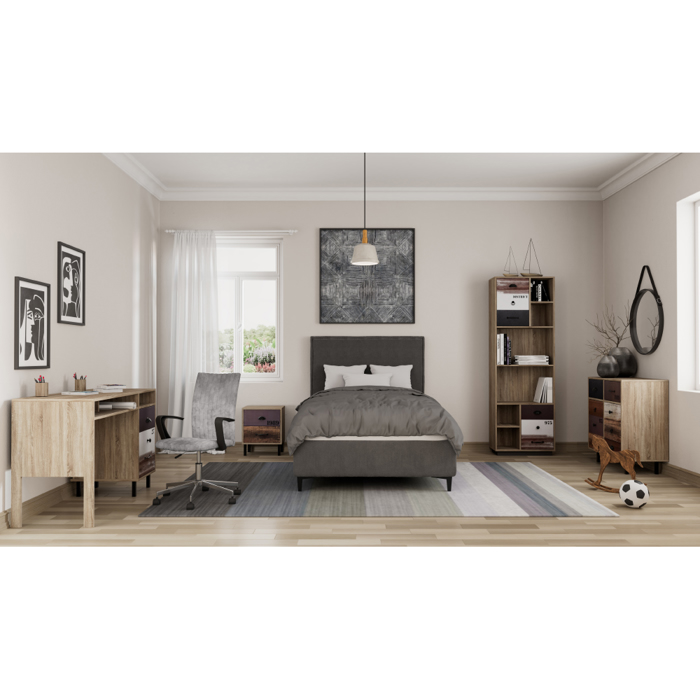 Liberta - Maison NUMBER Komota Sonoma/Lefki/Ggri me 2 Portakia kai 2 Surtaria 75.8x39.6x80.1cm 09-1473