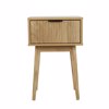 Liberta - Maison CANAL Komodino Fusiko me 1 Surtari 39.5x35x61cm 09-1657
