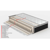 Liberta - Maison MON CHERI Stroma Lefko/Anthraki 90x200x30cm 09-1711