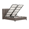 Liberta - Maison PIANO Krebati me Apothikeftiko Xoro Mushroom 05-780 207x160x115cm (ga Stroma 160x200cm) 09-1773