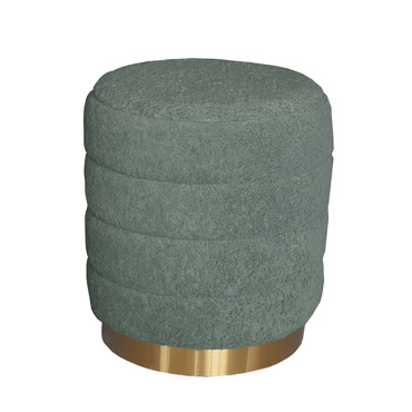 Liberta - Maison MOMO Σκαμπό Μέντα Φ40x45cm 16-0631