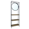 Liberta - Maison ENTRY Epiplo Eisodou me Kathrepti Mavro/Fusiko 61x17.5x181.5cm 18-0006