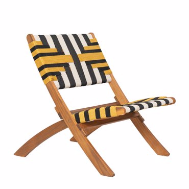 Liberta - Maison VERANO Καρέκλα Πτυσσόμενη Multicolor/Φυσική 78x60x72.5cm 22-0175