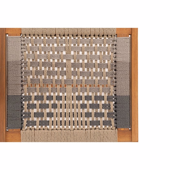 Liberta - Maison VEGA Σκαμπό Multicolor Φυσικό 45x40x40cm 22-0178 Liberta - Maison VEGA Skampo Multicolor Fusiko 45x40x40cm 22-0178