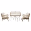 Liberta - Maison CAVE Set Saloni Exoterikou Xorou Fusiko 140x85x77cm 22-0201