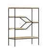 Liberta - Maison STEP Bibliothiki Sonoma/Mavri 80x30x120cm 24-0470