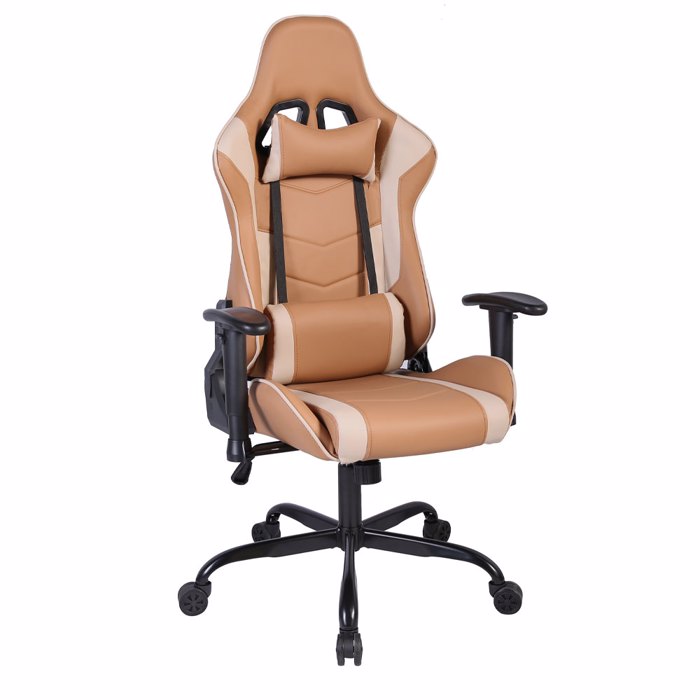 Liberta - Maison EXPLOR Gaming Καρέκλα Γραφείου Mocca/Grez 50x71x135cm 25-0704 Liberta - Maison EXPLOR Gaming Karekla Gafeiou Mocca/Grez 50x71x135cm 25-0704