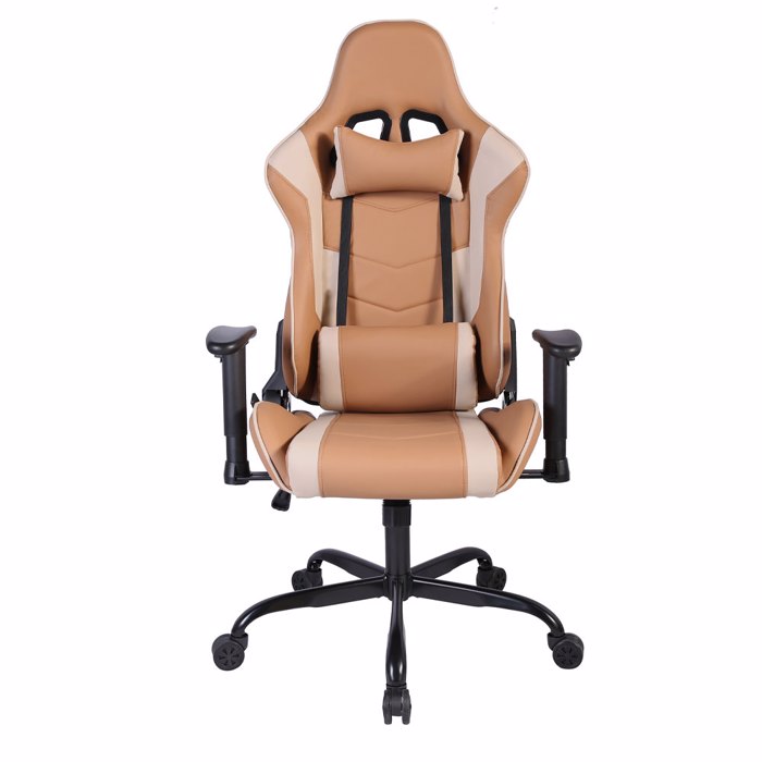 Liberta - Maison EXPLOR Gaming Καρέκλα Γραφείου Mocca/Grez 50x71x135cm 25-0704 Liberta - Maison EXPLOR Gaming Karekla Gafeiou Mocca/Grez 50x71x135cm 25-0704