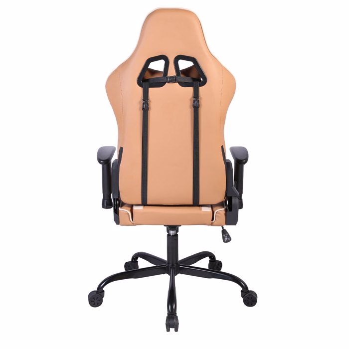 Liberta - Maison EXPLOR Gaming Καρέκλα Γραφείου Mocca/Grez 50x71x135cm 25-0704 Liberta - Maison EXPLOR Gaming Karekla Gafeiou Mocca/Grez 50x71x135cm 25-0704