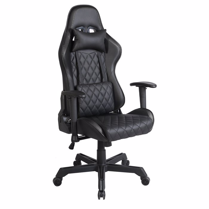 Liberta - Maison RANGER Gaming Καρέκλα Γραφείου Μαύρη 52x74x138cm 25-0707 Liberta - Maison RANGER Gaming Karekla Gafeiou Mavri 52x74x138cm 25-0707
