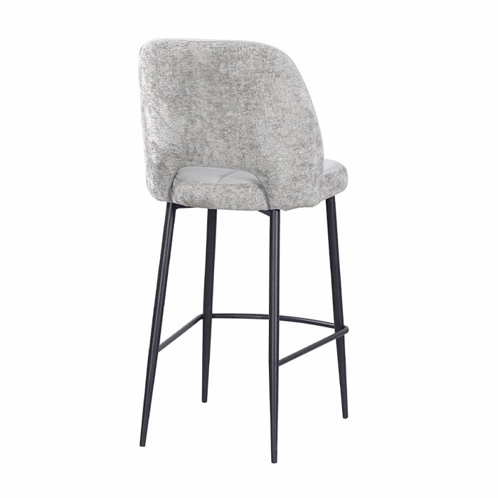 Liberta - Maison BOUTON Σκαμπό Bar Γκρι Ανοιχτό 46x50x99cm 26-0031 Liberta - Maison BOUTON Skampo Bar Ggri Anoixto 46x50x99cm 26-0031