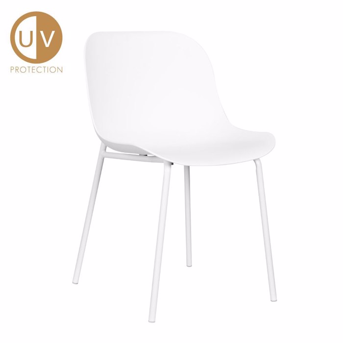 Liberta - Maison LIGNA Καρέκλα Λευκή 55.5x48x80cm 27-0130 Liberta - Maison LIGNA Karekla Lefki 55.5x48x80cm 27-0130