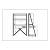 Liberta - Maison ATRIUM Gafeio Sonoma/Mavro Petra me 1 Surtari 125x55xH150cm 28-0210