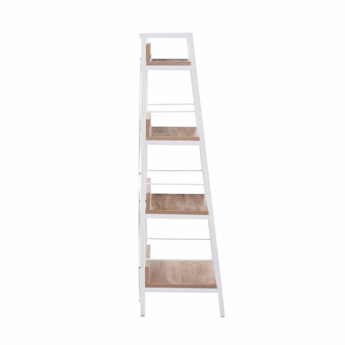 Liberta - Maison ONE STEP UP Βιβλιοθήκη Sonoma/Λευκή με 4 Ράφια 60x35x117cm 28-0221 Liberta - Maison ONE STEP UP Bibliothiki Sonoma/Lefki me 4 Rafia 60x35x117cm 28-0221