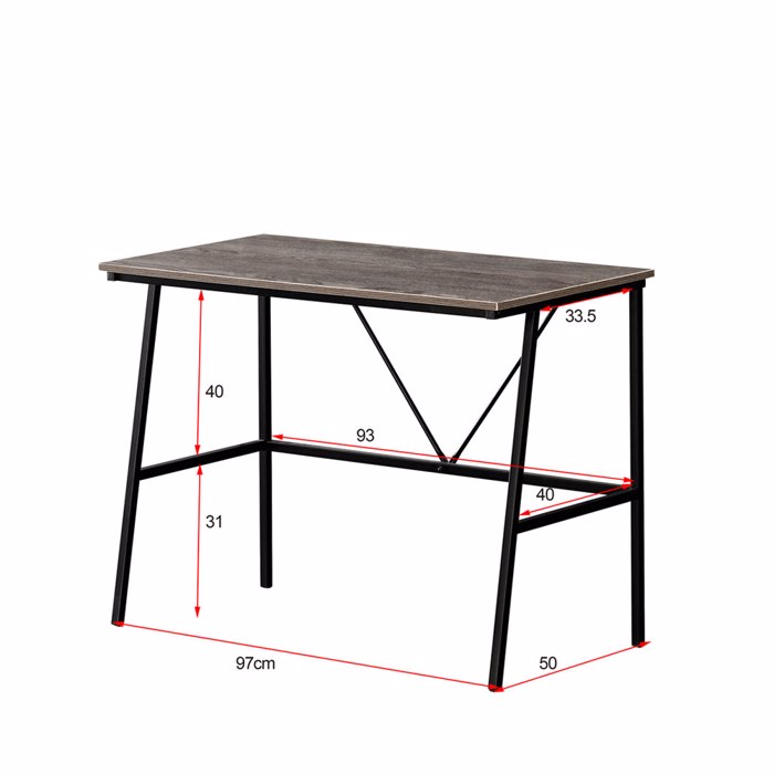 Liberta - Maison SO SIMPLE Γραφείο Sonoma/Μαύρο 100x54x75cm 28-0227 Liberta - Maison SO SIMPLE Gafeio Sonoma/Mavro 100x54x75cm 28-0227