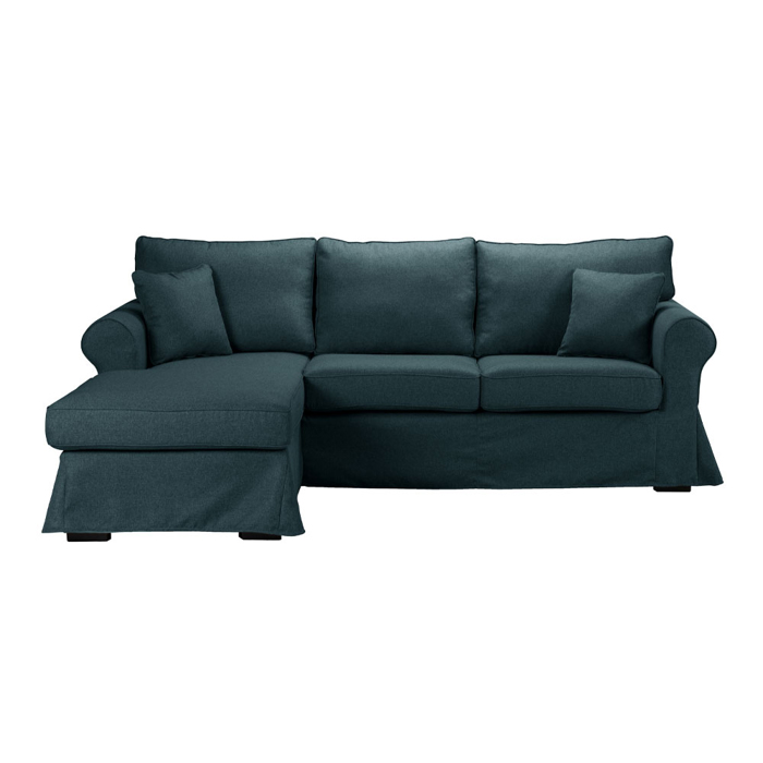 Liberta - Maison ASHLEY Kanapes Ble Aristeri Gnia me Aposuromeno Kalumma 236x171x91cm 71-0056