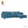 Liberta - Maison FOREVER Καναπές Petrol Δεξιά Γωνία 316x185x92cm 71-0151 Liberta - Maison FOREVER Kanapes Petrol Dexia Gnia 316x185x92cm 71-0151