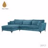 Liberta - Maison FOREVER Καναπές Petrol Αριστερή Γωνία 316x185x92cm 71-0152 Liberta - Maison FOREVER Kanapes Petrol Aristeri Gnia 316x185x92cm 71-0152