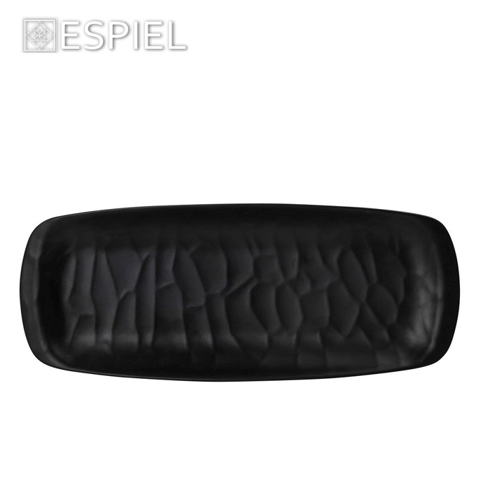 Black Gndola Orth. 21X8.5ek Wavy Matte Melaminis MLB382K96-6 Espiel