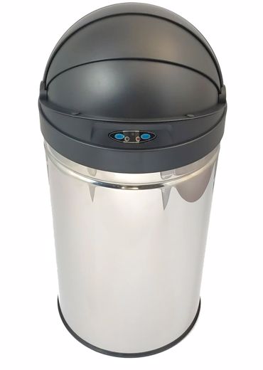 Αυτόματος Κάδος με Φωτοκύτταρο 30lt Inox Φ30.5x63cm MRShome