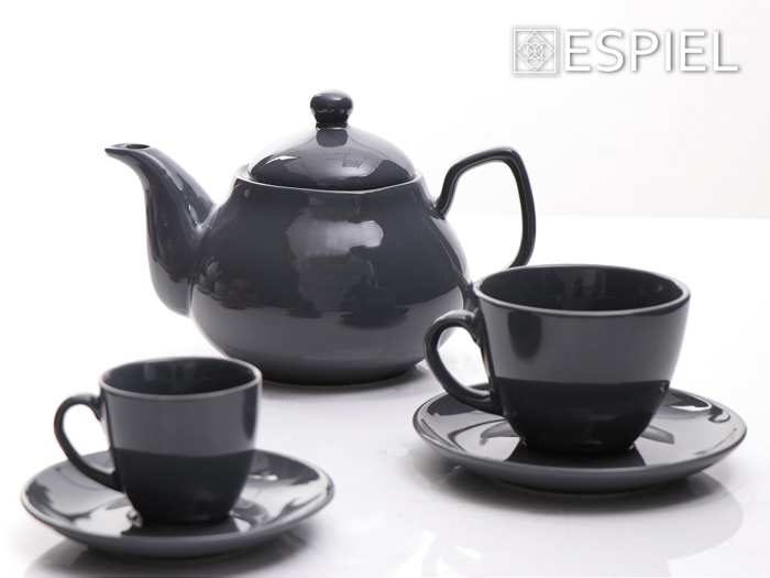 Anthracite Essentials Tsagera Keramiki 850ml 21X15Ek. OWB108K1 Espiel