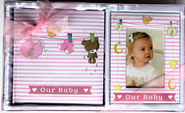 Max Home 534240/2-Pink Σετ 2Τεμ. Φωτ/Κη & Αλμπουμ Παιδικο YM534240202