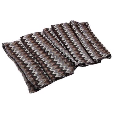 Τραπεζομάντηλο Άσπρο Καφέ 140Χ180Κ HEM115 Espiel