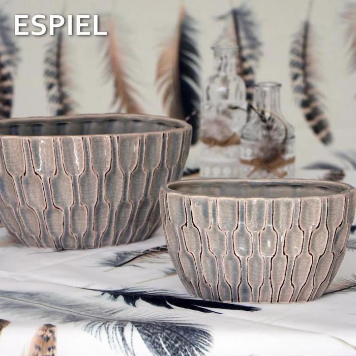 Τραπεζομάντηλο Λευκό 'Πούπουλα' 120Χ120ΕΚ HEM204 ESPIEL Trapezomantilo Lefko 'Poupoula' 120X120EK HEM204 ESPIEL