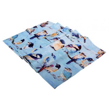 Runner Γαλάζιο Πουλάκια 40Χ180εκ HEM211 Espiel