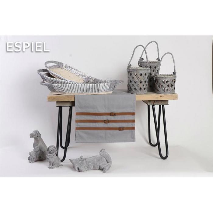 Runner Ggri me Lourakia Dermatinis 40X180ek HEM405 Espiel