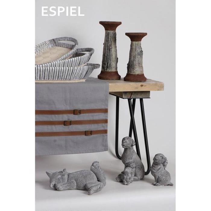 Runner Ggri me Lourakia Dermatinis 40X180ek HEM405 Espiel