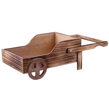 Καρότσι Φυσικό Ξύλο 46Χ22Χ16εκ HOM2347 Espiel