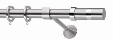 Κουρτινόξυλο φ25 inox Πηνελόπη