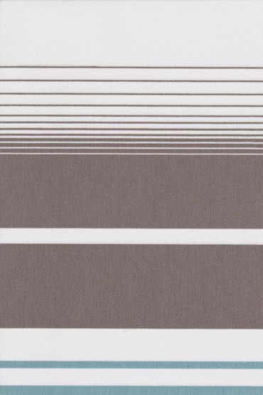 Ρόλερ 6070 ριγέ λευκό μπεζ τιρκουάζ 