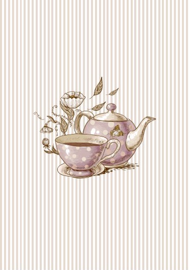 ΡΟΛΕΡ ΜΕ ΨΗΦΙΑΚΗ ΕΚΤΥΠΩΣΗ ''TEA TIME'' E101