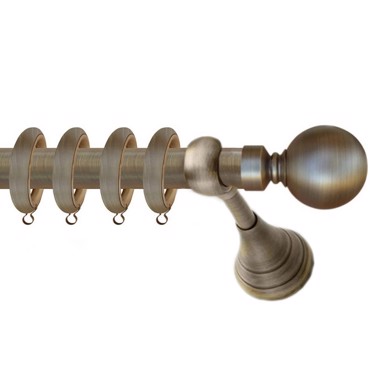 Κουρτινόξυλο Φ25 ag.mpala bronze