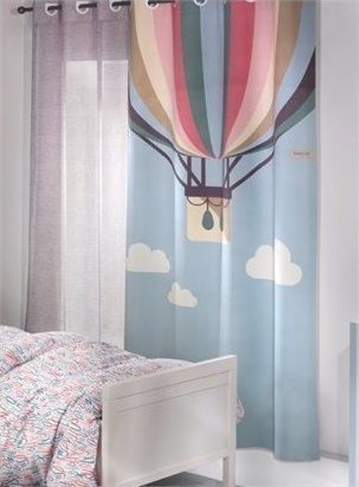 Saint Clair Paidiki Kourtina Soft-Touch 160x240 Balloons