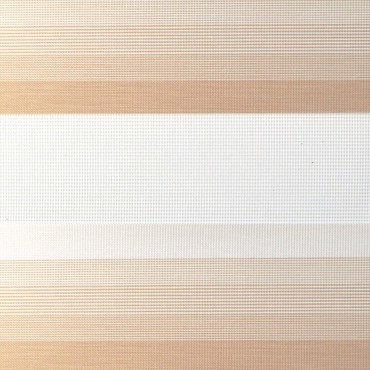 ΖΟ59 Κρεμ ανοιχτό ρίγα δίχρωμο double ρόλερ