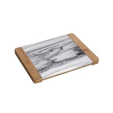 Πλατό Μάρμαρο & Μπαμπού Γκρι 26Χ20Χ1.8 LAP122 Espiel