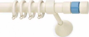 Παιδικό Κουρτινόξυλο φ25 1.60m LIVORNO εκρού μπλε