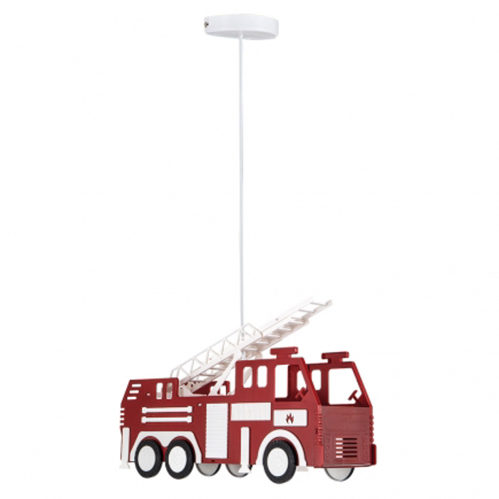 ARlight Paidiko 2Foto Fotistiko Orofis Purosbestiki Plastiko Pdc 4345 Lefko/Kokkino E27 46,5X12X80 0134071