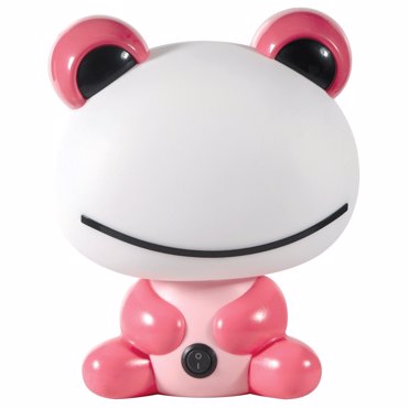 ARlight Παιδικό Επιτραπέζιο Φωτιστικό Πλαστικό Βάτραχος  Tlc 4001 Ροζ Ε14 0274050