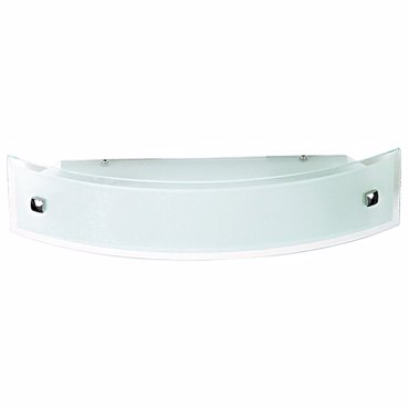 ARlight Απλίκα Τοίχου Γυαλί/Μέταλλο Wlt 5204-2 Λευκό 2Ε14 45Χ10 0303064