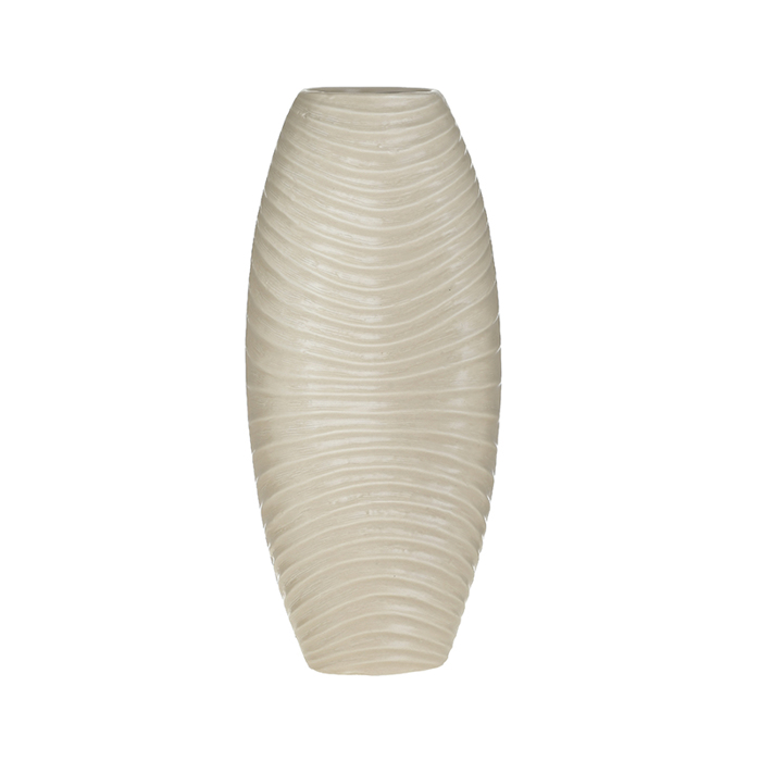 Inart Bazo Keramiko Krem 18X9X40 3-70-266-0062