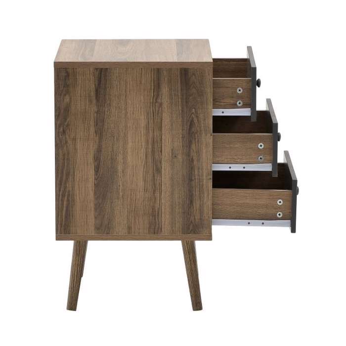 Inart Συρταριέρα Μελαμίνη Natural/Γκρι 45Χ39Χ63 6-50-308-0018 Inart Surtariera Melamini Natural/Ggri 45X39X63 6-50-308-0018