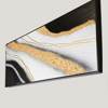 ESTHETI home Pinakas se Kamba Mavros/Lefkos/Xrusos 152x4.5x52cm 755-12042
