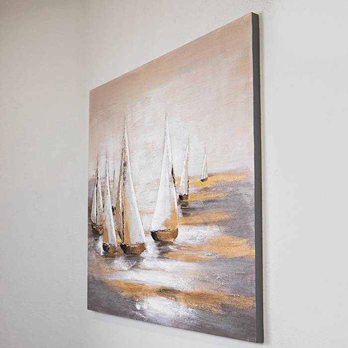 ESTHETI home Pinakas se Kamba ''Karabia'' 100x3x100cm 755-12060