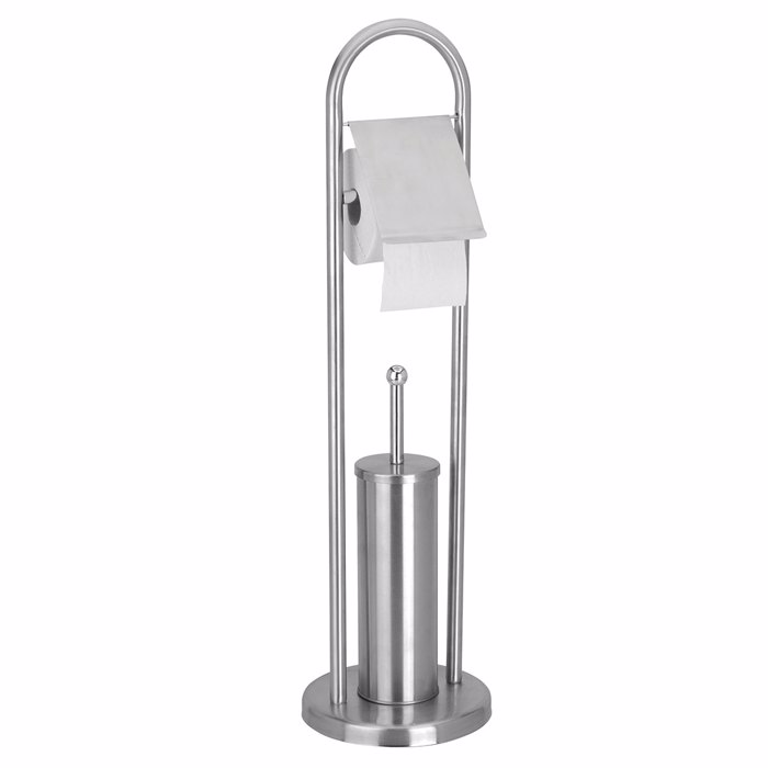 MRShome Stant Xartiou ugias kai Piggal apo Anoxeidoto Atsali 80cm Inox