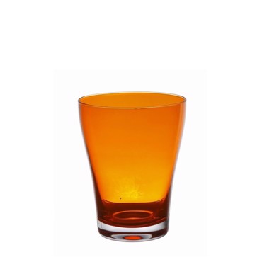 Σετ 6τμχ Ποτήρι Πορτοκαλί 8Χ10.5εκ LAS107 Espiel